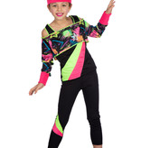 Retro Aerobic Outfit Meisjes
