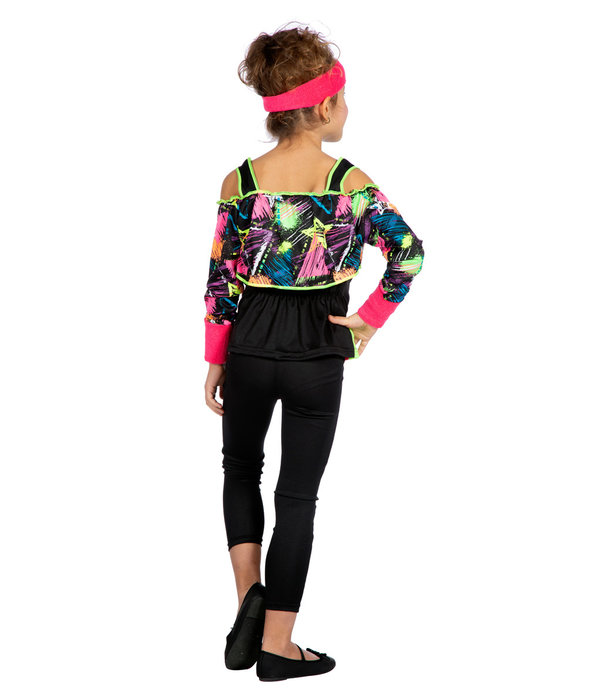 Retro Aerobic Outfit Meisjes