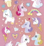 Eenhoorn Stickervel Fancy