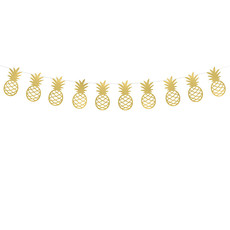 Ananas Slinger Aloha Metallic goud