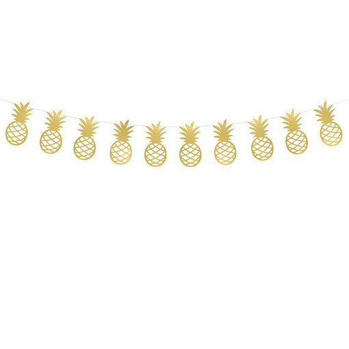 Ananas Slinger Aloha Metallic goud