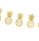 Ananas Slinger Aloha Metallic goud