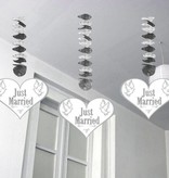 Hangdecoratie Just Married