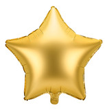 Folieballon ster goud Satijn 48cm