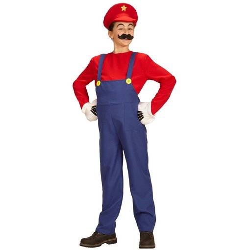Super Loodgieter Mario Kostuum Jongen