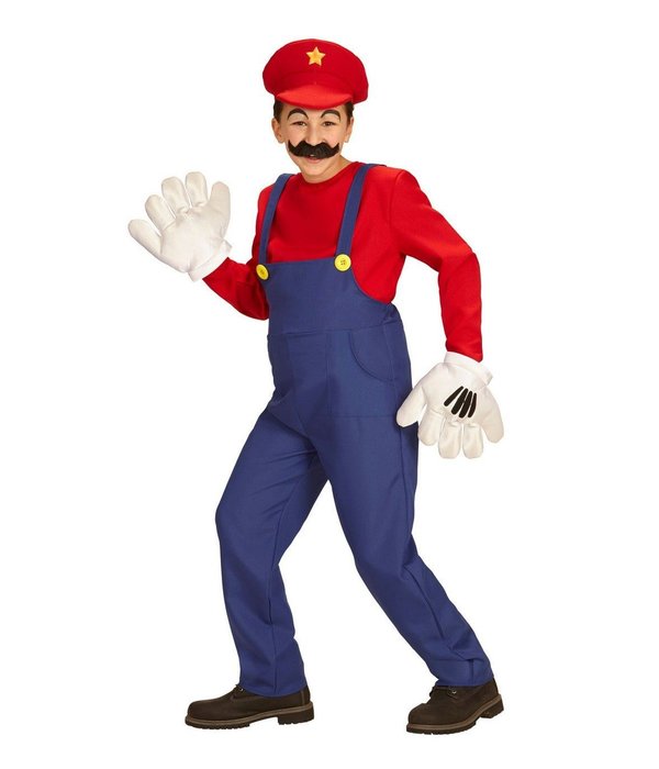 Super Loodgieter Mario Kostuum Jongen