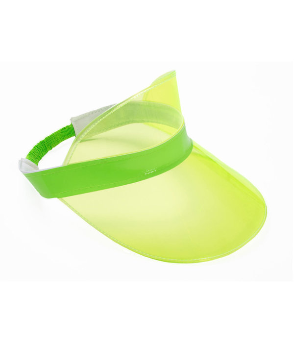 Zonneklep neon groen