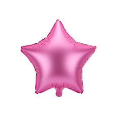 Folieballon Ster Pink Satijn 48cm