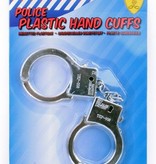 Handboeien plastic zilver