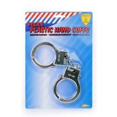Handboeien plastic zilver