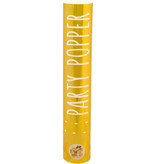Confetti kanon goud - 28 cm