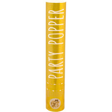 Confetti kanon goud - 28 cm