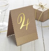 Tafelnummer Bordjes (12st)