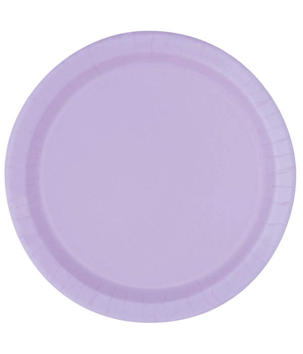 Feestbordjes Lila (8st)