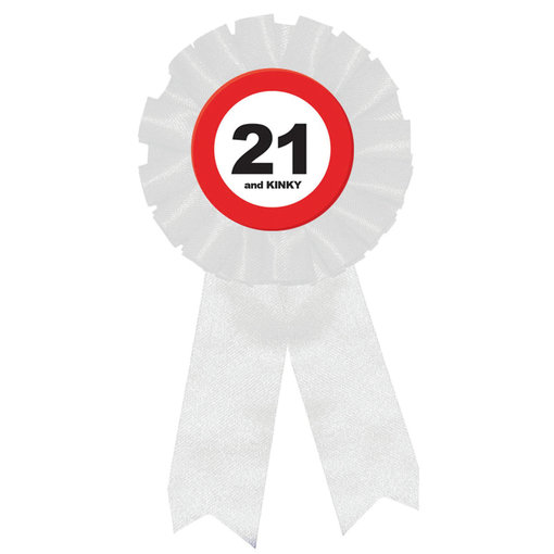 Rozet Verkeersbord 21 Jaar