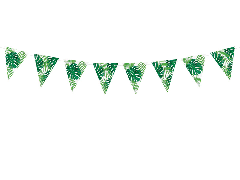 Hawaii vlaggenlijn bladeren D.I.Y