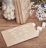 Love is Sweet Bruiloft zakjes (20st)