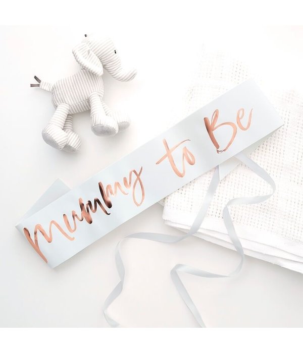 Sjerp 'Mummy to be' Rosegoud Babyshower