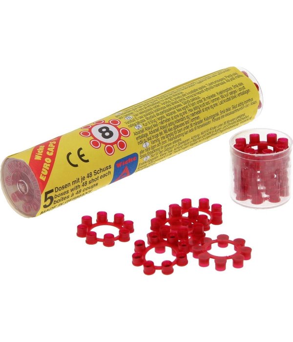 Ammorces 8-schots op ring (30 ringen)