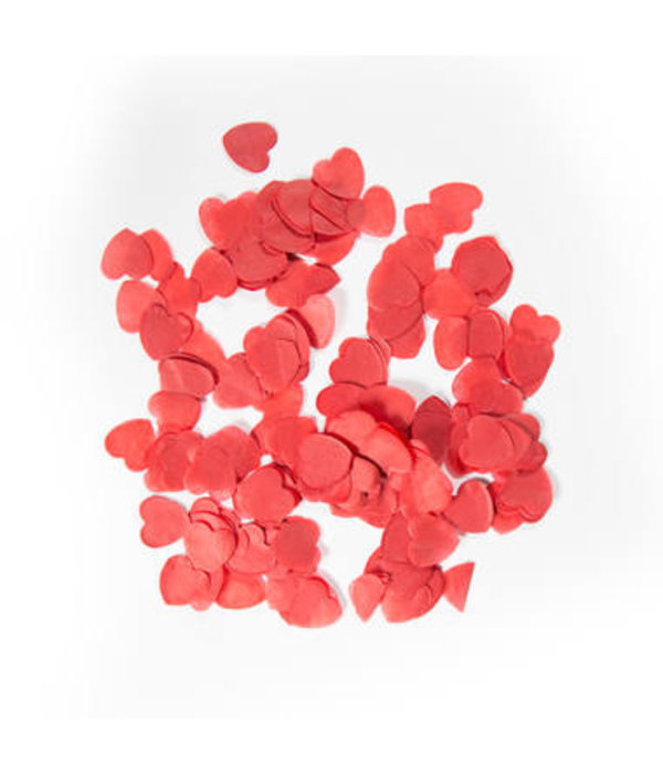 Hartjes Confetti Rood (14g)