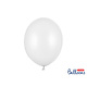Metallic Ballonnen Wit Puur (50st)