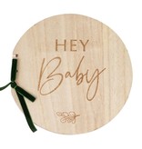 Botanical Baby Houten Gastenboek