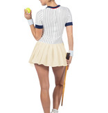 Tennis Kostuum Retro Dames
