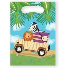 Uitdeelzakjes Safari (8st)