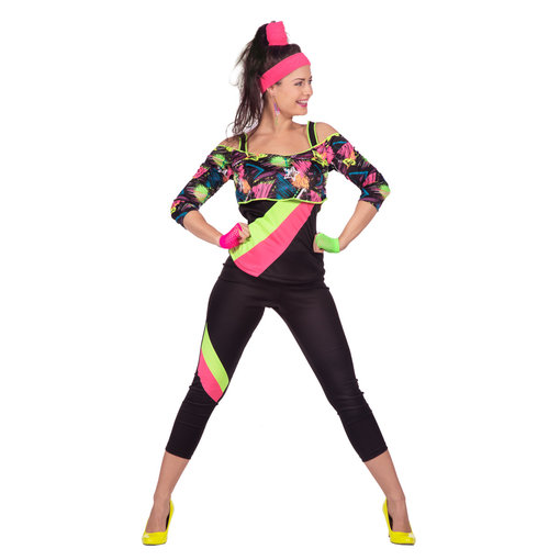 Retro Aerobic Fitness Outfit