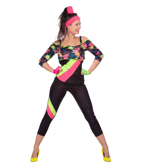 Retro Aerobic Fitness Outfit
