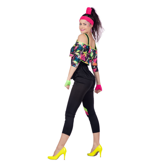 Retro Aerobic Fitness Outfit