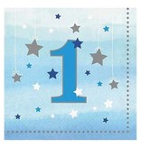 Servetten 1 Jaar Twinkle Boy (16st)