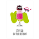 Verjaardagskaart 'Stay Cool On Your Birthday'