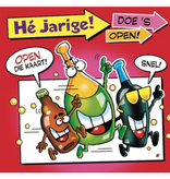 Verjaardagskaarten 'Hè Jarige! Doe 's Open!'