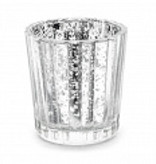 Zilveren Kaarsenhouders Set (4st)