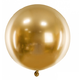 Grote Glossy Ballon Goud (60cm)