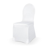 Stoelhoes Wit Elastisch Mat