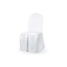 Stoelhoes Wit Met Plooi