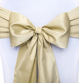 Stoel Decoratie Strik Goud (275cm)