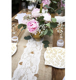 Tafelloper Jute Met Kant Midden (2,75m)