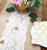 Tafelloper Jute Met Kant Midden (2,75m)