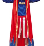 Heren Bokser Kostuum Rood/Blauw