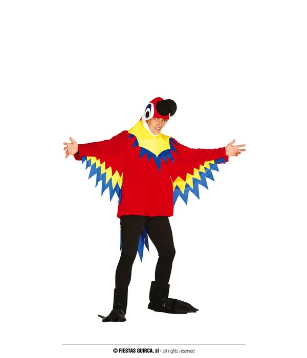 Papegaai Kostuum Rico Heren