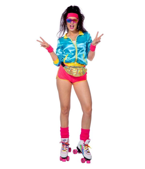 Retro Disco Roller Skate Outfit Dames