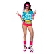 Retro Disco Roller Skate Outfit Dames