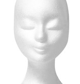 Etalagehoofd Clarke piepschuim