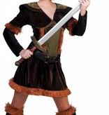 Scandinavische viking pak vrouw elite