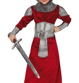Ridder Kostuum Kind Rood/Grijs