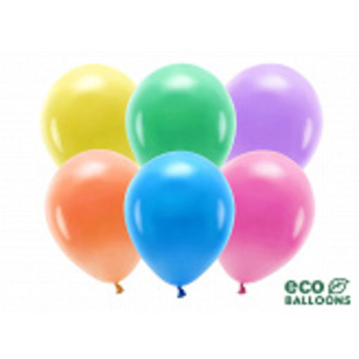 Pastel Kleuren Mix Ballonnen Premium Organic (10st)