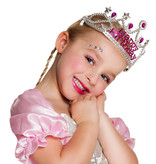 Prinsessenkroontje 'Happy Birthday' Pink